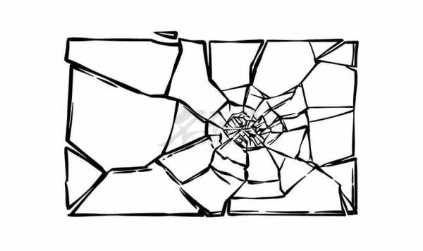 艺术破碎玻璃怎么做的好看,破碎玻璃画法 -图1