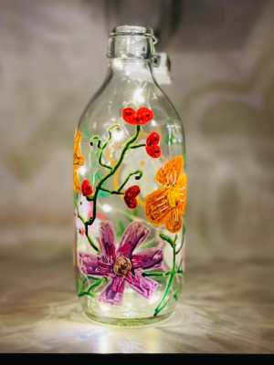玻璃瓶艺术加工,玻璃瓶工艺品制作方法 -图3